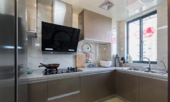 110平現代簡約家現代廚房裝修圖片