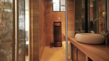 新中式傳統風格設計打造古色古香的風格中式衛生間裝修圖片