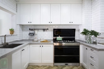 小清新北歐風格設計賞析歐式廚房裝修圖片