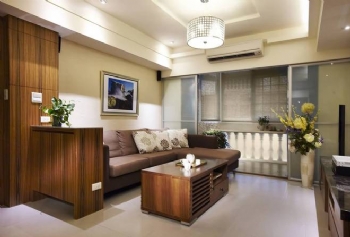 99平米會呼吸的綠住宅的三室兩廳古典客廳裝修圖片