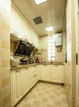 大戶型現代美式loft裝修圖片現代風格廚房