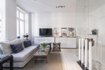 令人心動的瑞典清新小公寓