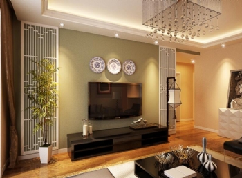 現代普通住宅裝修設計現代客廳裝修圖片