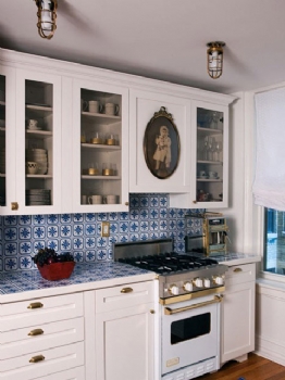 二居室之地中海的韻味效果圖地中海廚房裝修圖片