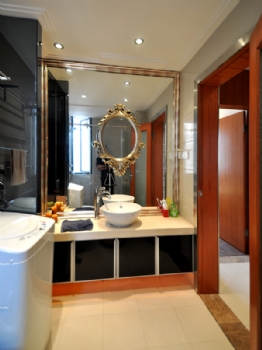 82平米閣樓公寓的精致慢生活古典衛生間裝修圖片