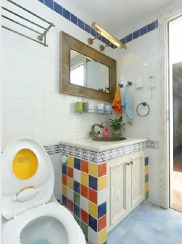 法式鄉村風格居室裝修效果圖簡約衛生間裝修圖片