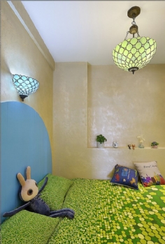 浪漫復式地中海家裝修圖片地中海風格臥室