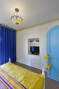 浪漫復式地中海家裝修圖片地中海風格臥室