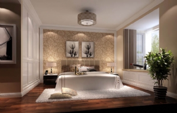 100平三室二廳現代簡約風案例欣賞現代臥室裝修圖片