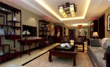 中式客廳裝修圖片