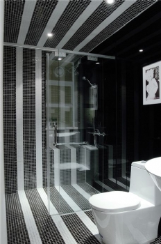 100平現代風富有設計的案例欣賞現代衛生間裝修圖片