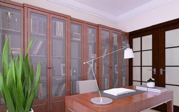 118平現代簡約風案例欣賞現代書房裝修圖片