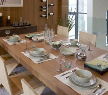 285平現代風格四居室設計作品現代餐廳裝修圖片
