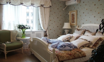 書香麗景美式臥室裝修圖片