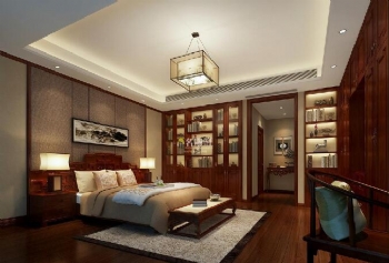 新中式風格四居室裝修欣賞中式裝修圖片