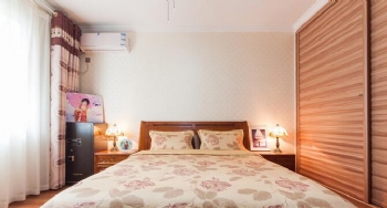 東南亞不一樣的色彩世界欣賞美式臥室裝修圖片