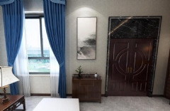 金色榮灣中式客廳裝修圖片