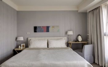 匯豪時代138平現代風現代臥室裝修圖片