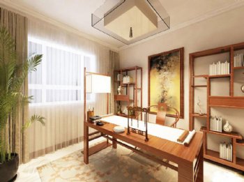 榮安香園新中式 三室兩廳清潤裝修中式裝修圖片