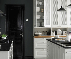 4個簡約黑白色廚房設計