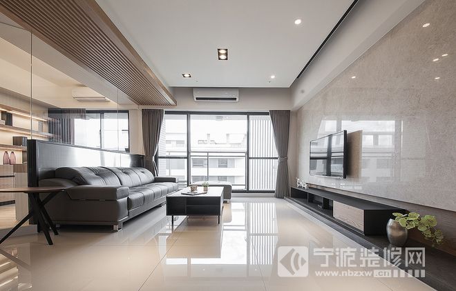 中海國際住宅公寓117平米現代簡約三居