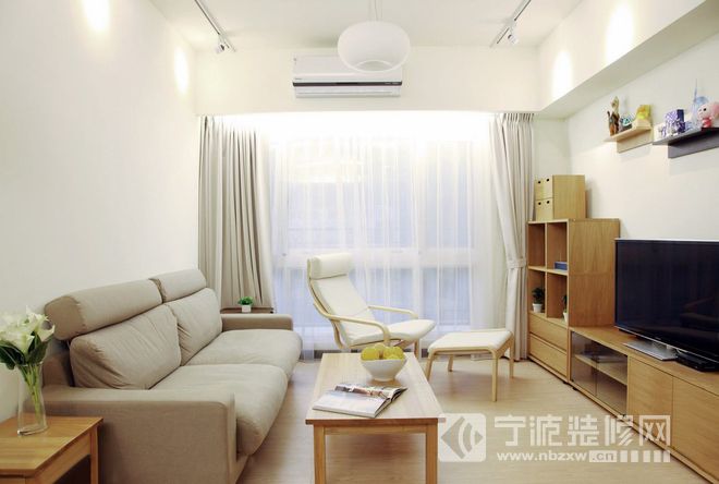 名悅公館70平米日式公寓裝修案例